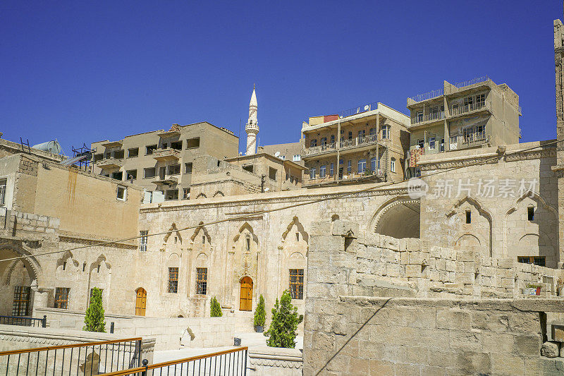 中东小镇mardin turkey的古老传统石屋